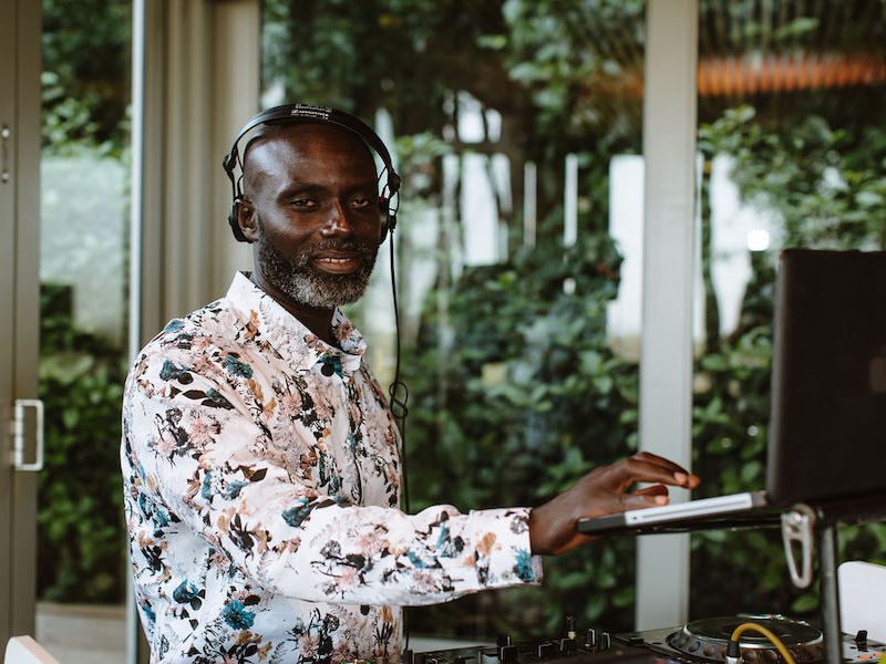 DJ Peekay at private anniversary dinner